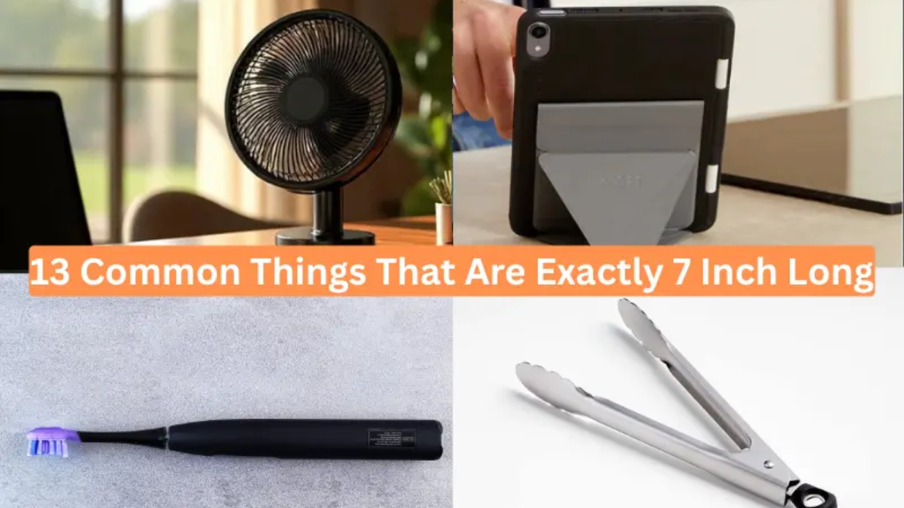 13 Common Things That Are Exactly 7 Inch Long