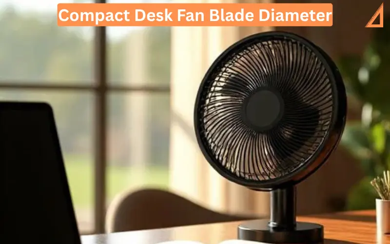 Compact Desk Fan Blade Diameter
