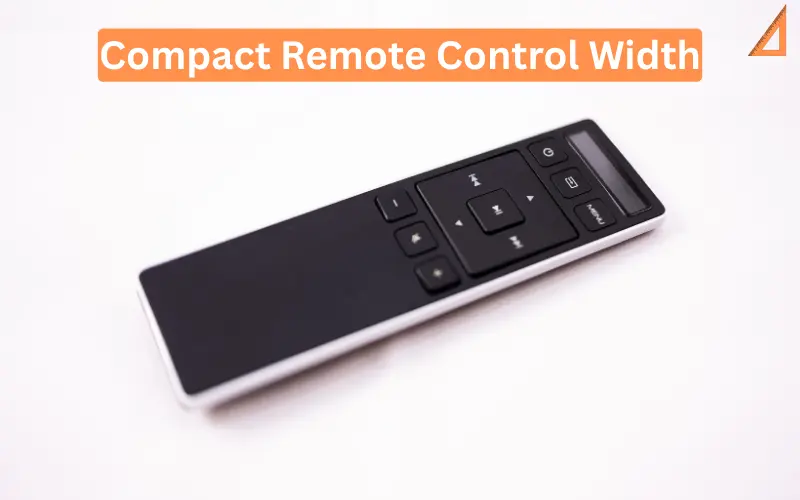 Compact Remote Control Width