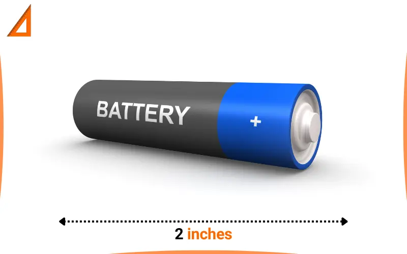 how long is 2 inches