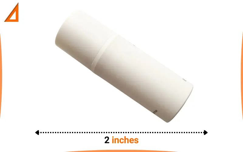 how long is 2 inches