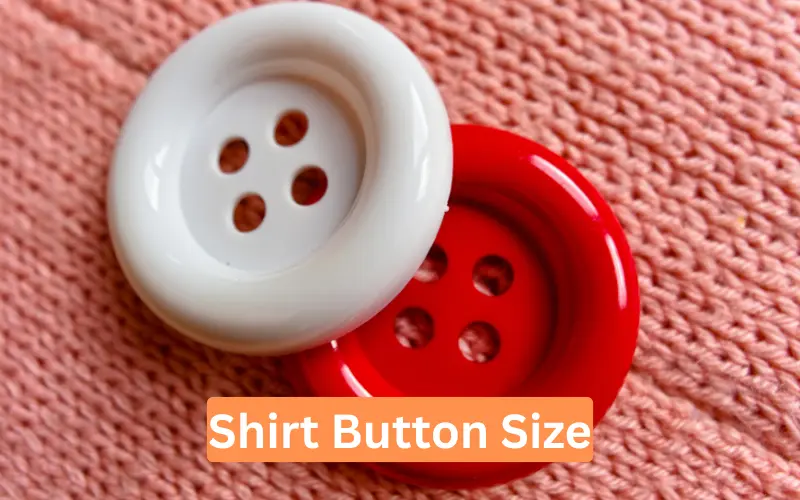 Shirt Button Size