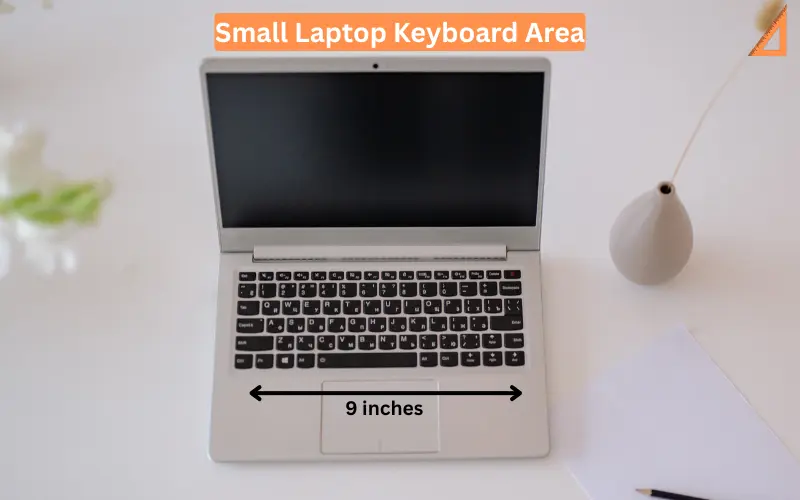 Small Laptop Keyboard Area