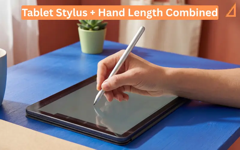Tablet Stylus + Hand Length Combined