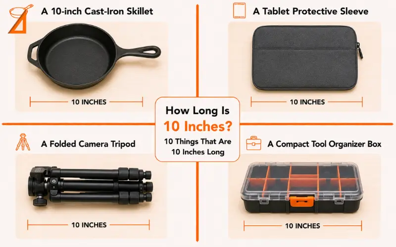 how long is 10 inches