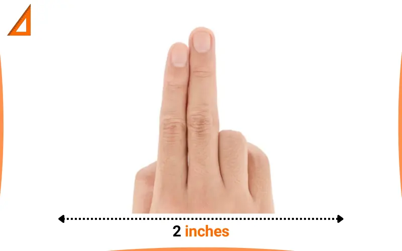 how long is 2 inches