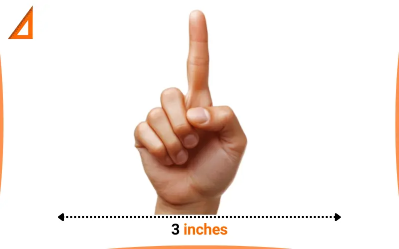 how long is 3 inches