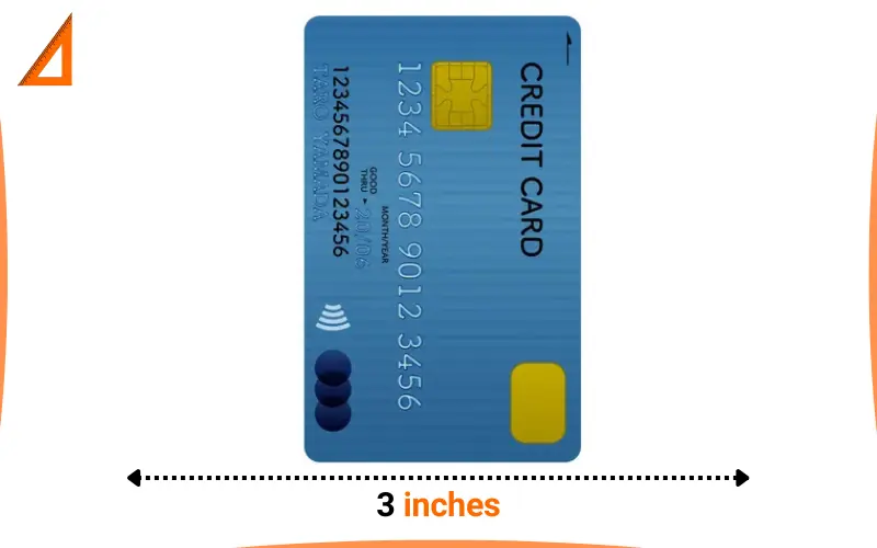 how long is 3 inches