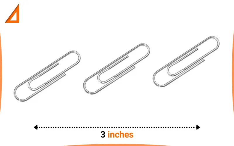 how long is 3 inches