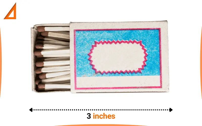 how long is 3 inches