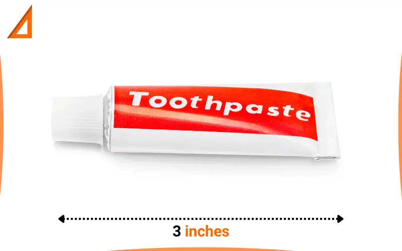 how long is 3 inches
