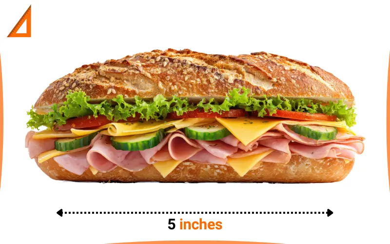 how big is 5 inches