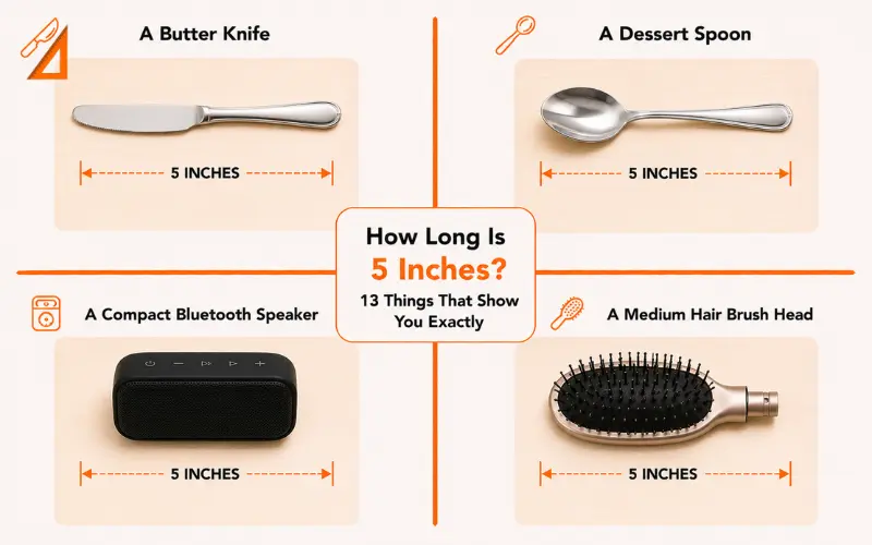 how long is 5 inches