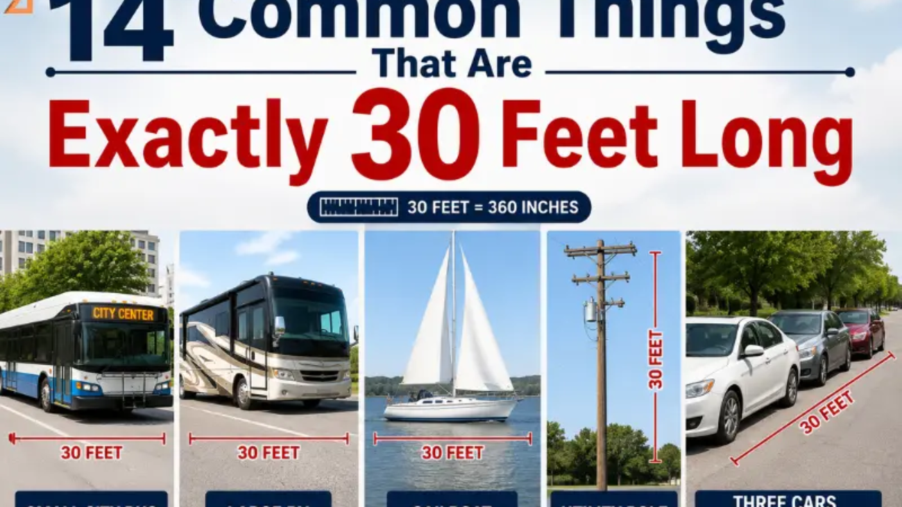 How Long Is 30 Feet