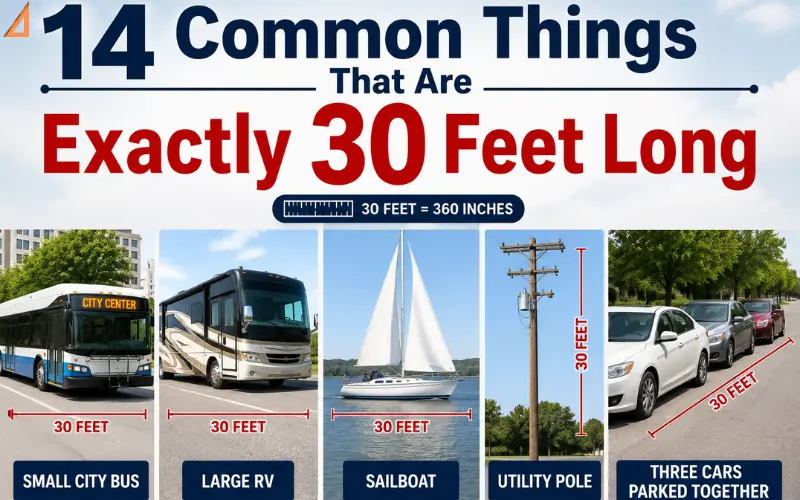 How Long Is 30 Feet