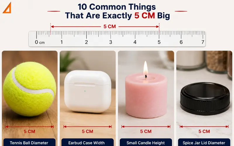 How big is 5 cm