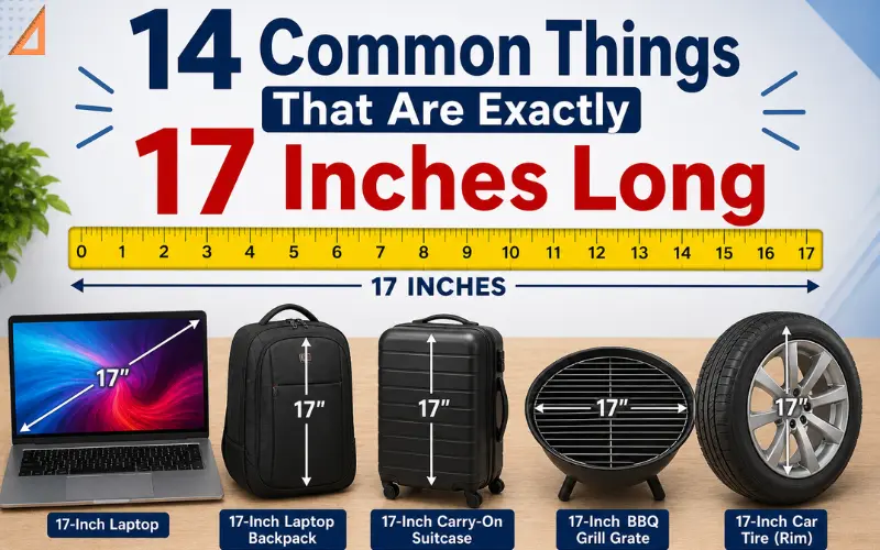 How long is 17 inches