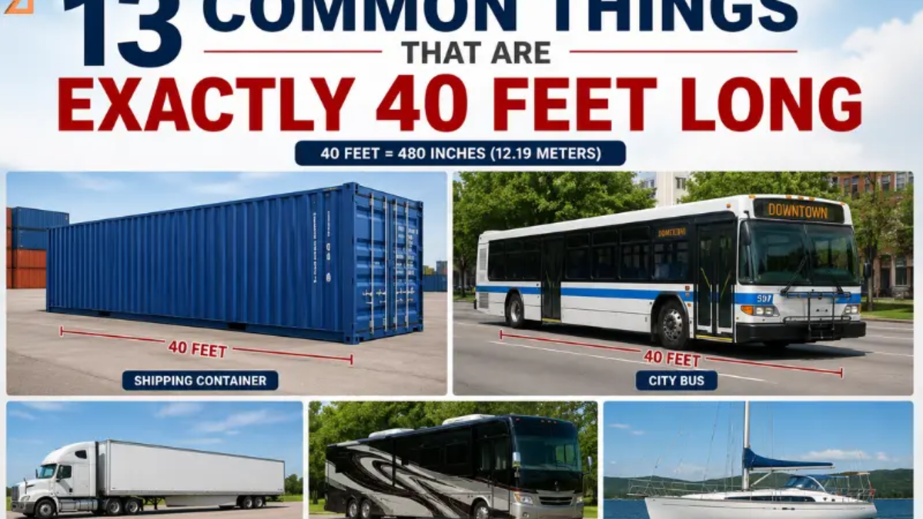 How long is 40 feet
