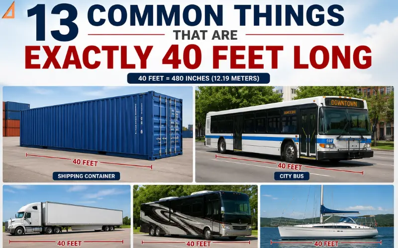 How long is 40 feet