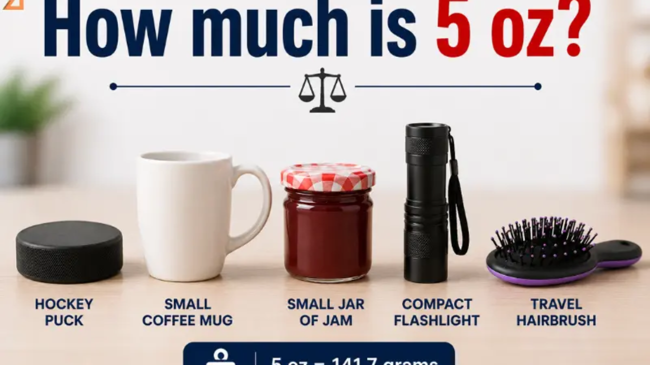 How much is 5 oz
