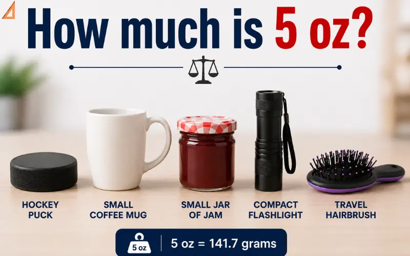 How much is 5 oz
