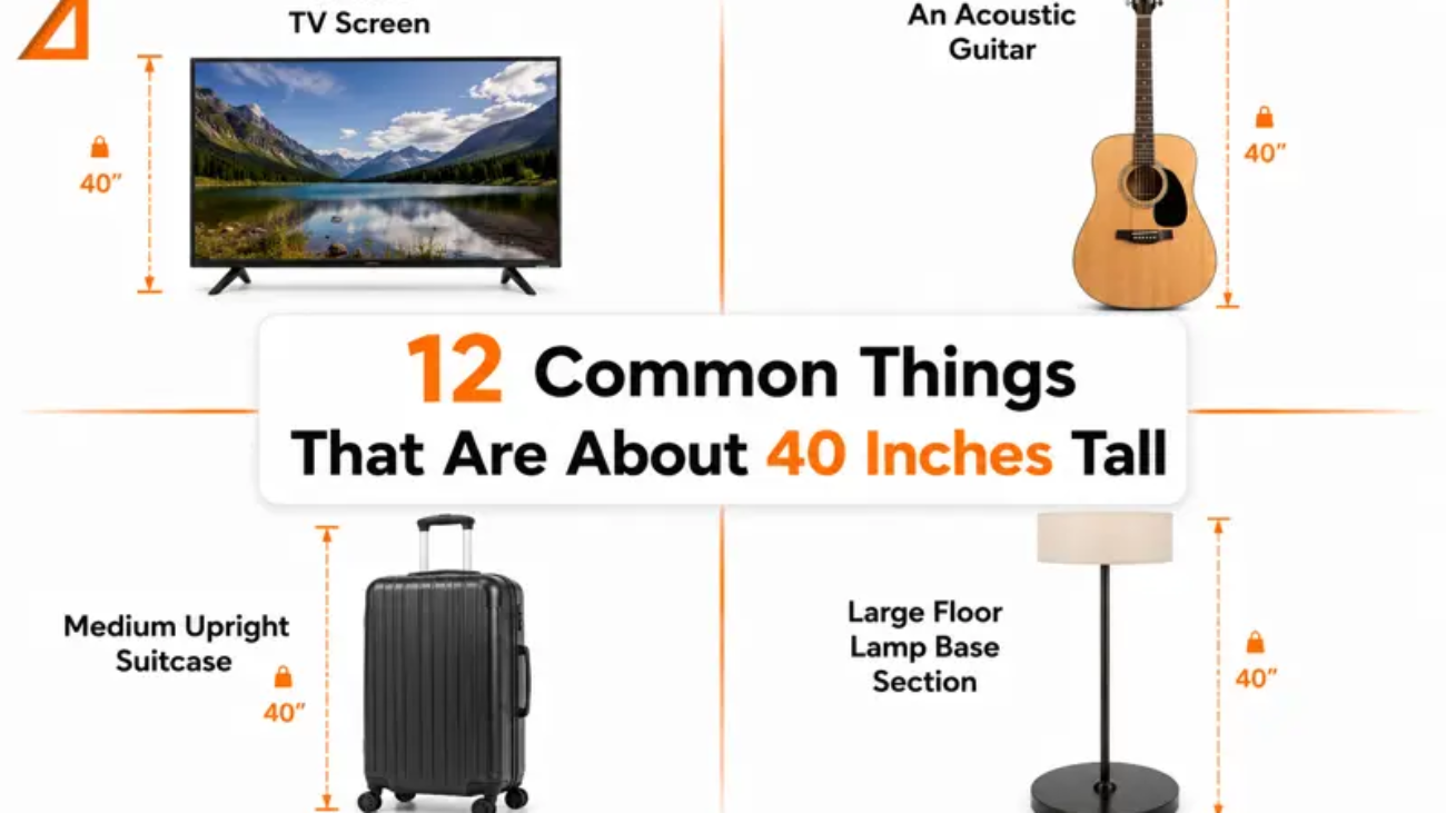 How tall is 40 inches