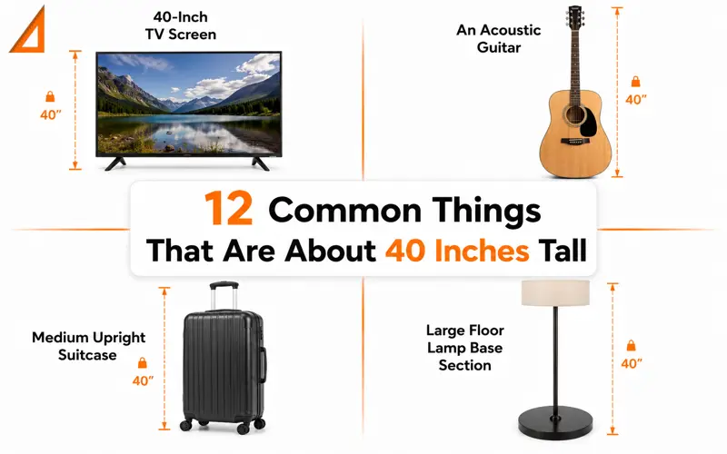 How tall is 40 inches