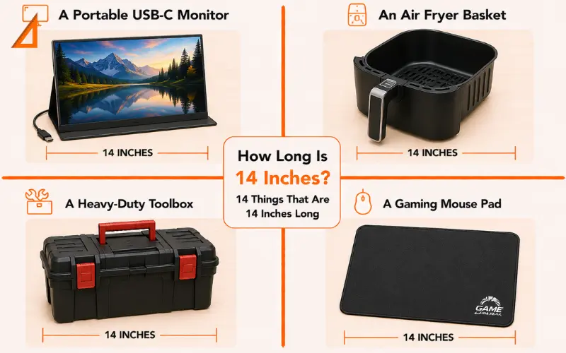 how long is 14 inches