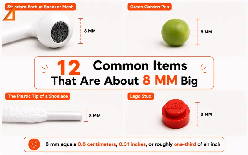 How big is 8 mm