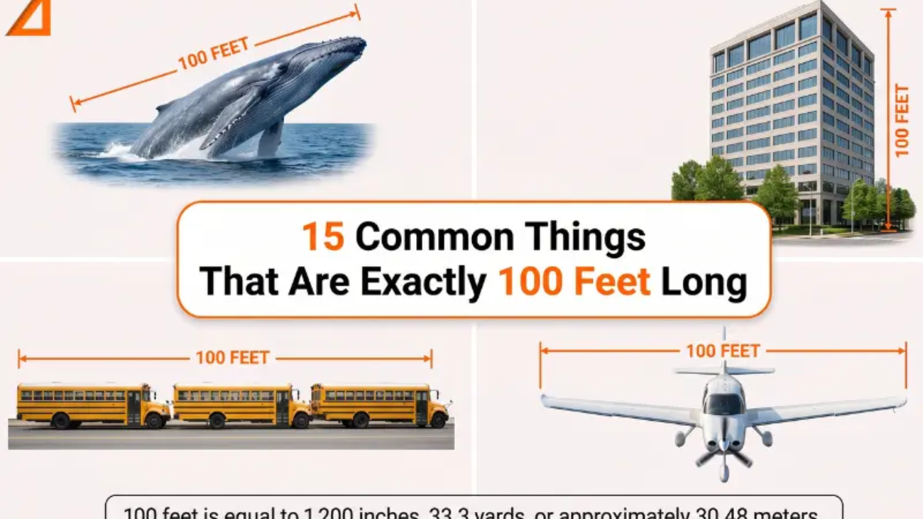 How long is 100 feet