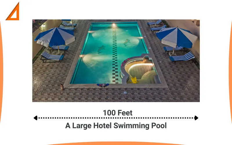 How long is 100 feet
