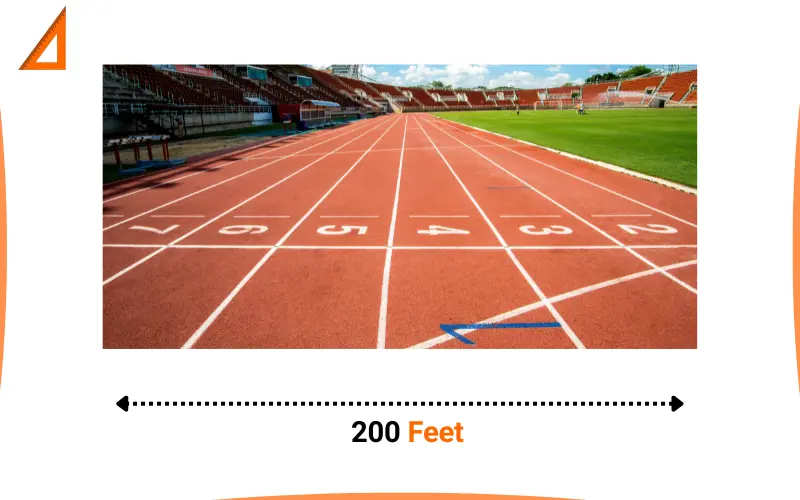 How long is 200 feet
