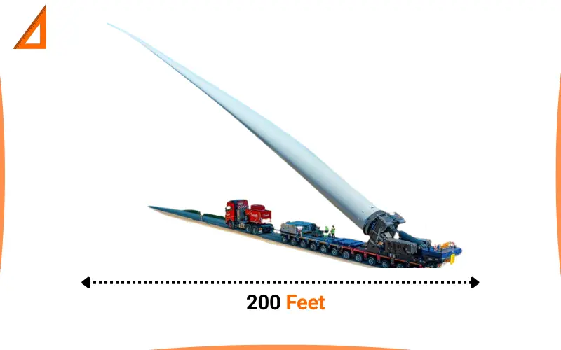 How long is 200 feet