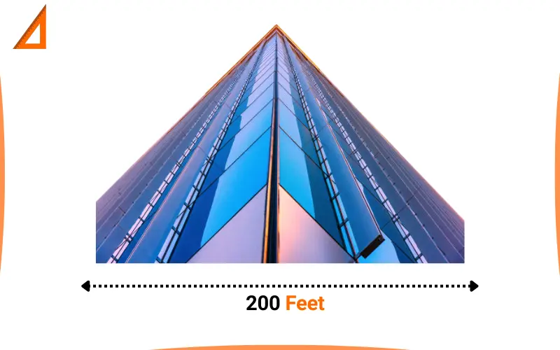 How long is 200 feet