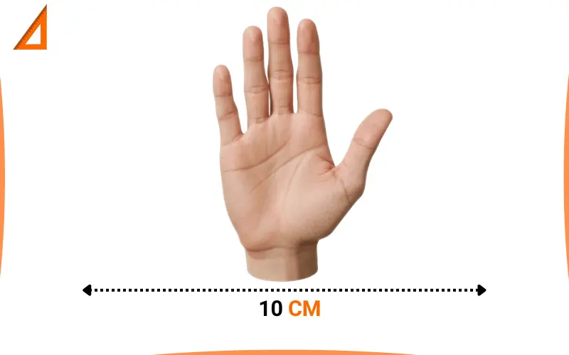 how big is 10 cm