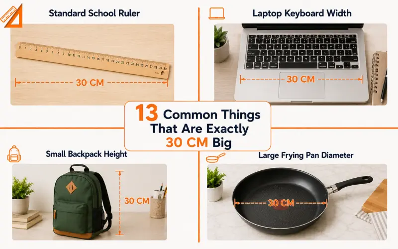 how big is 30 cm
