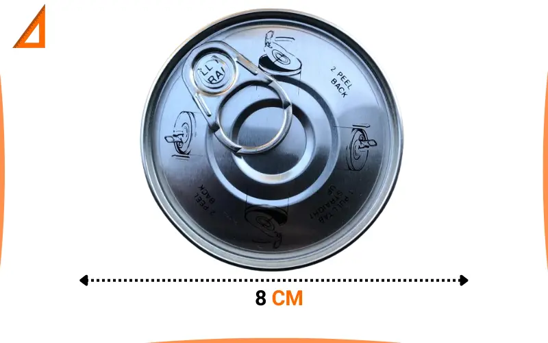 how big is 8 cm