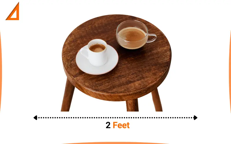 how long is 2 feet