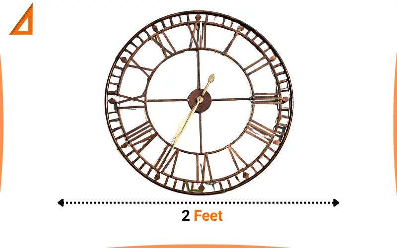 how long is 2 feet