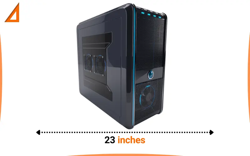 how long is 23 inches