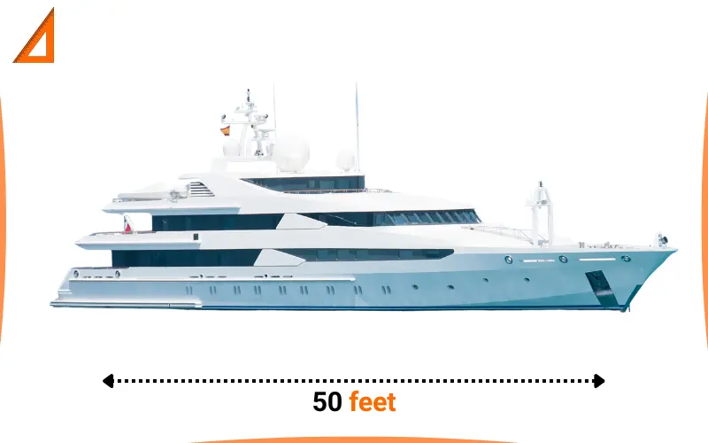 how long is 50 feet