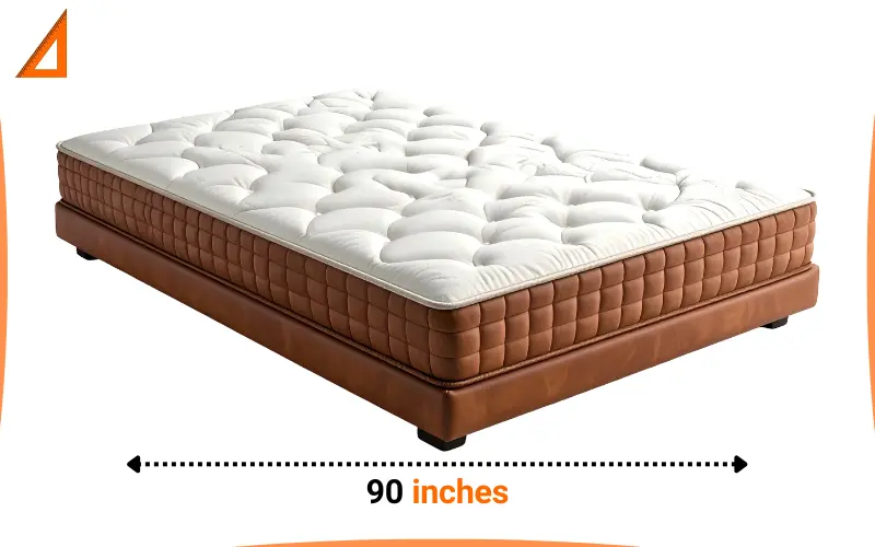 how long is 90 inches