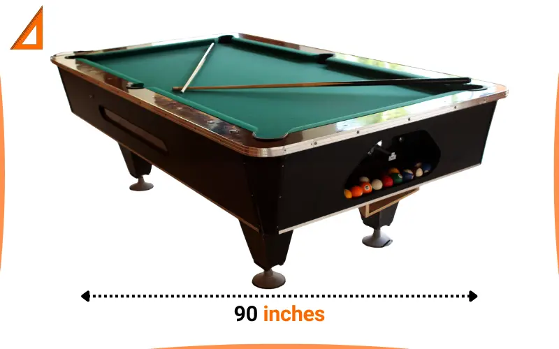 how long is 90 inches