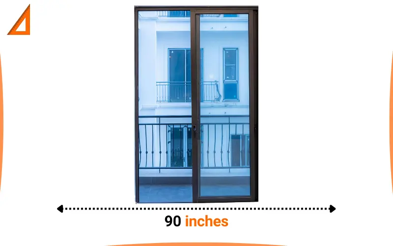 how long is 90 inches
