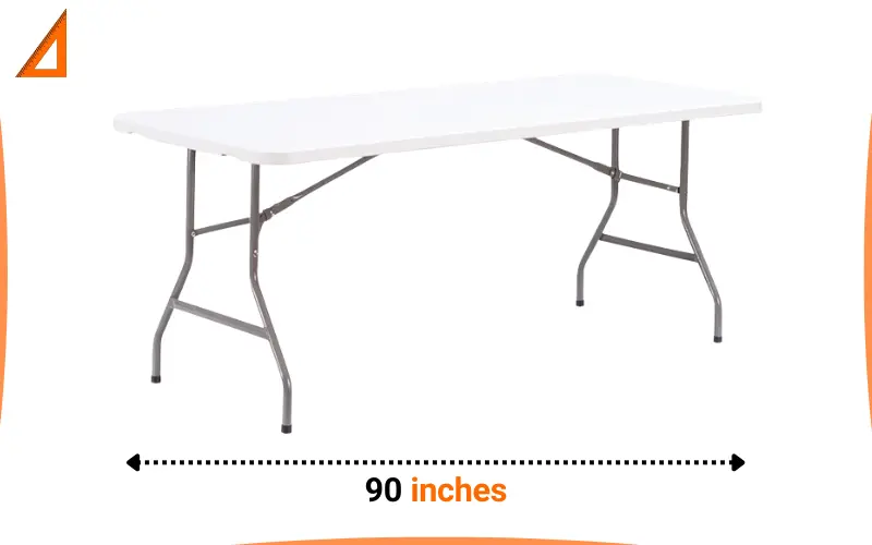 how long is 90 inches