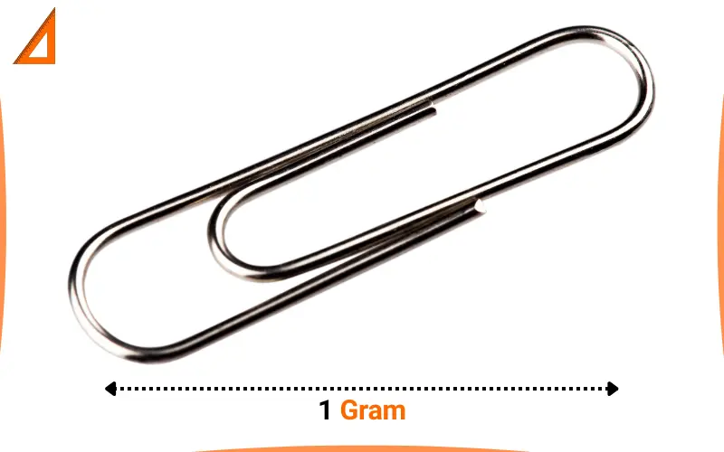 what weighs a gram