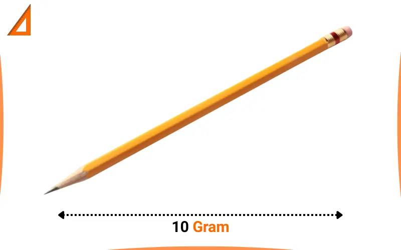 what weighs 10 grams