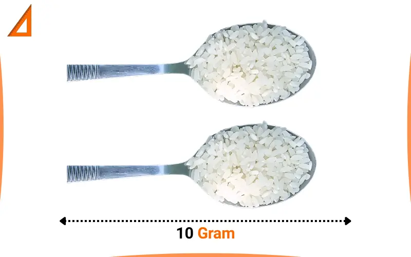 what weighs 10 grams