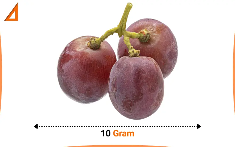 what weighs 10 grams