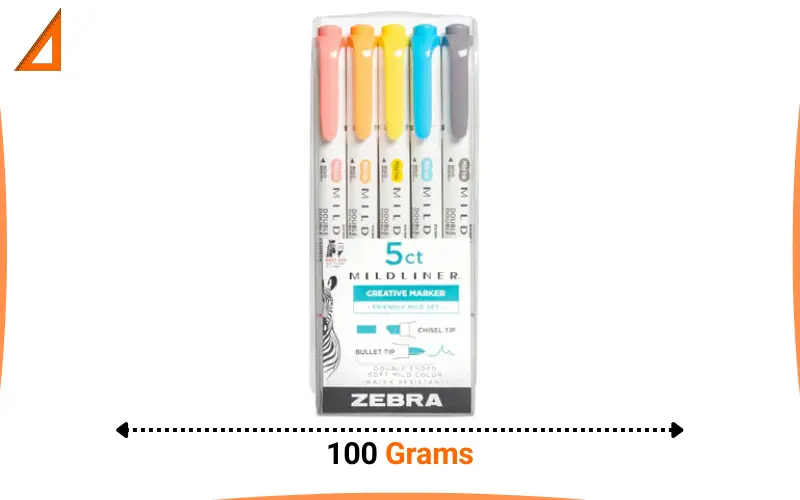 what weighs 100 grams